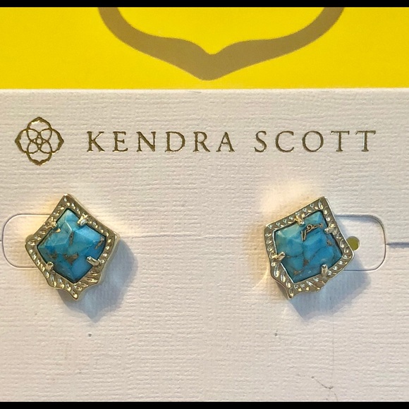 Kendra Scott Jewelry - ON SALE! NWT Kendra Scott Kirstie Earrings Turq